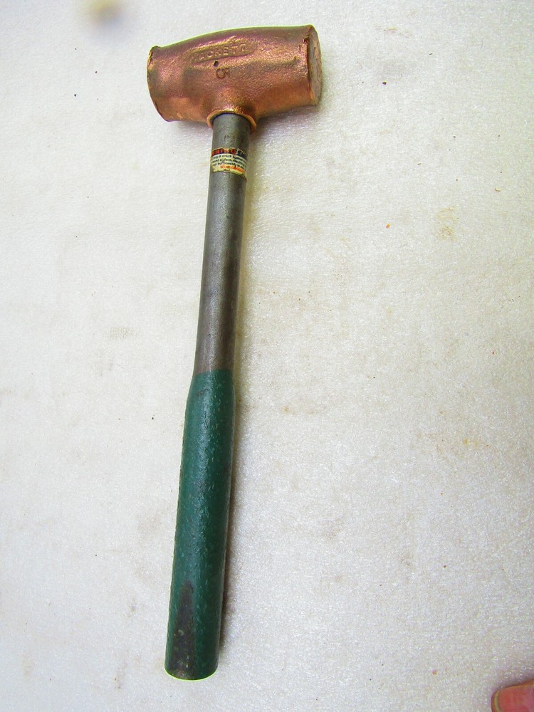 Brass head hammer, 3 b by Hackett