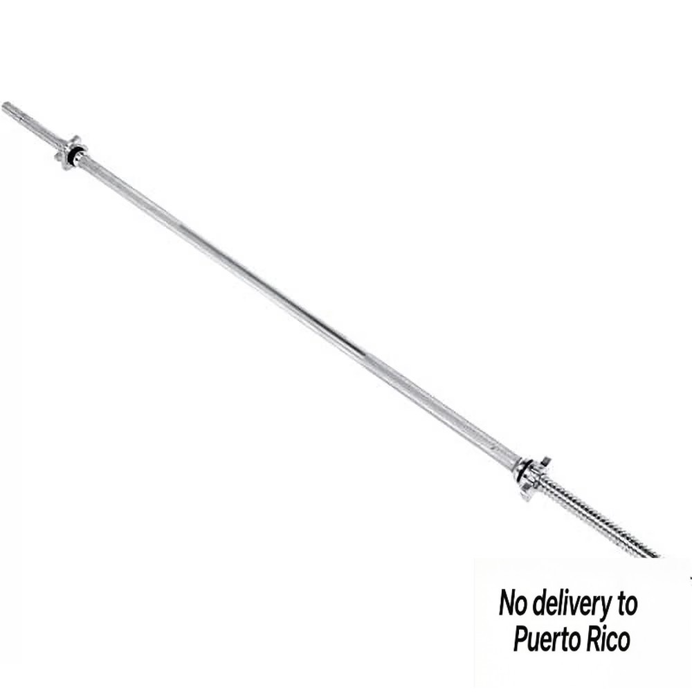 Straight Standard Weight Bar with Threaded Ends, 5-6 Ft.