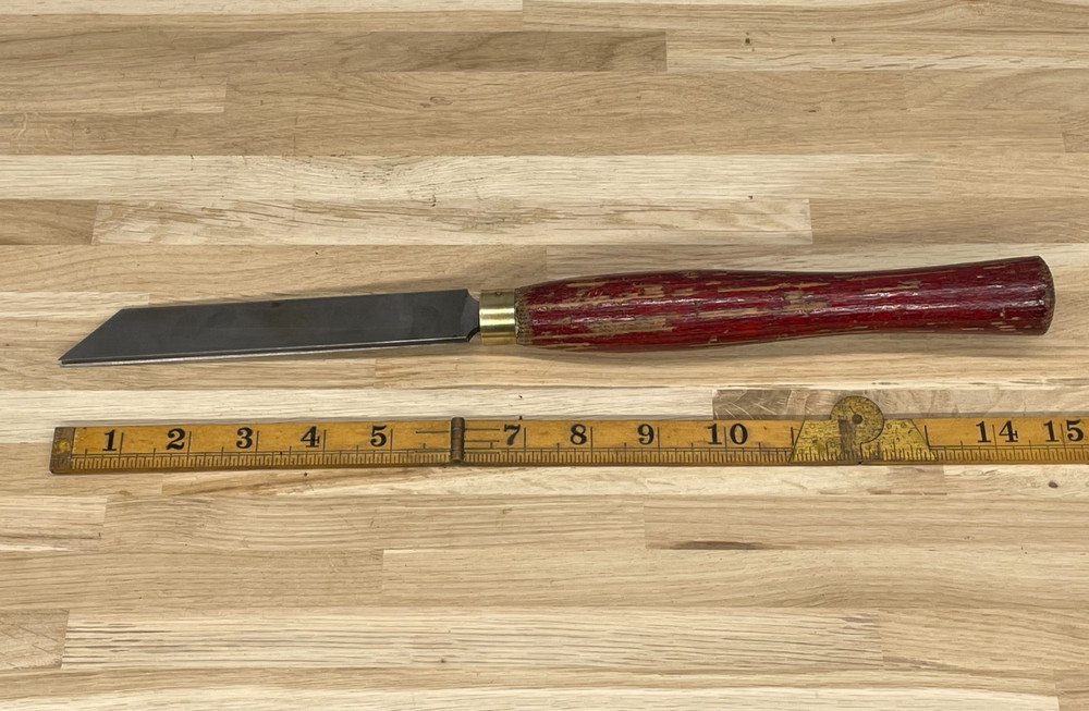Record Power HSS 3/16" Parting Fluted Chisel Woodturning Chisel Tool
