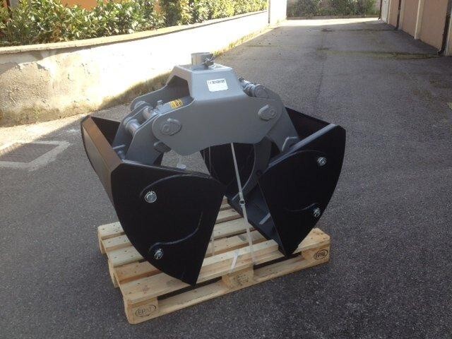 new grapple clamshell & rotator attachment