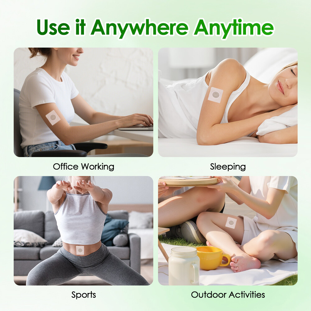 120Patches Belly Patch Fat Burner Body Slimming Patches Detox Weight Loss Patch