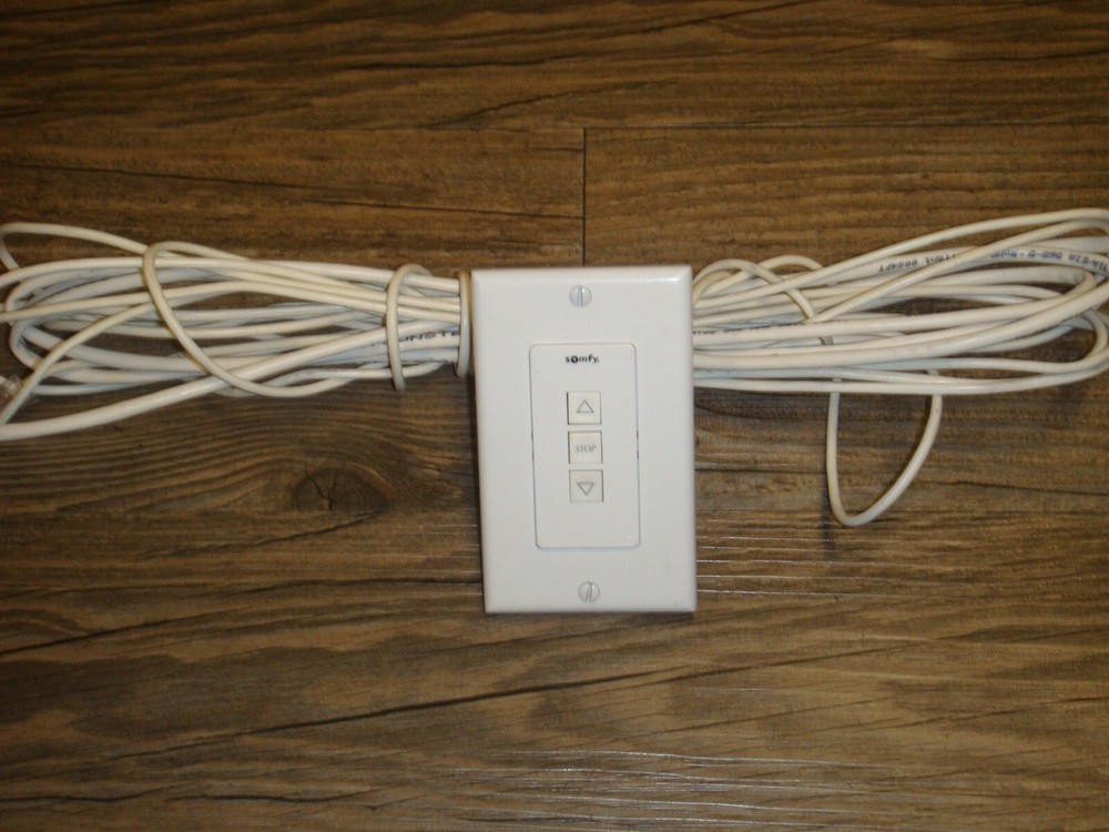Somfy 1800410 Decorator Single ILT Switch