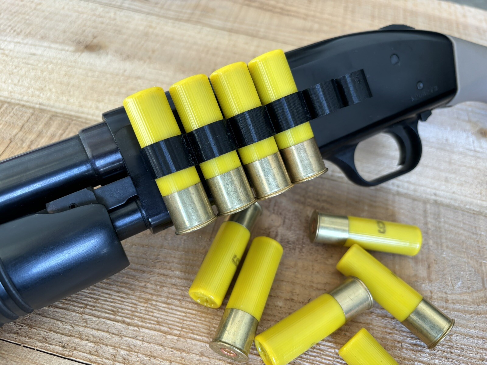 20 ga Side Saddle Shell Holder fits SHOCKWAVE Mossberg 88 500 590 Made In USA