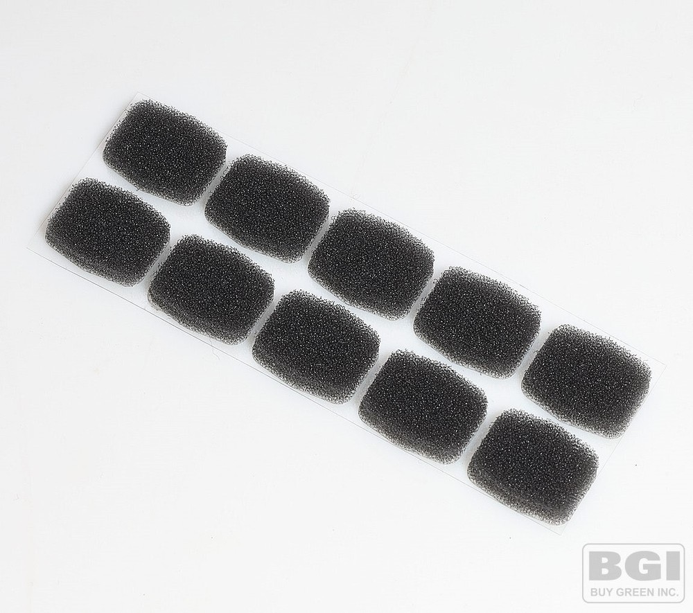 10X Microphone Sticky Sponge Windscreen For HME Drive Thru Intercom Headsets
