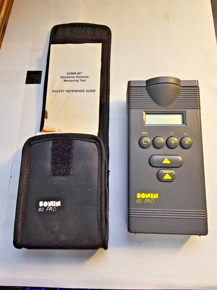 SONIN 60 Pro Electronic Sonar Distance Measuring Tool - Tested