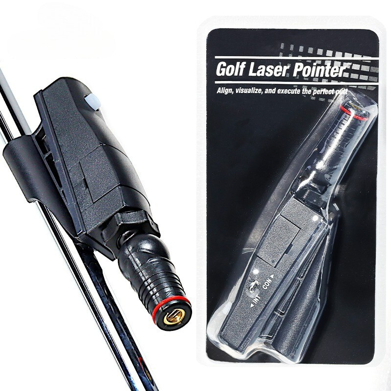 Golf Putter Laser Sight Pointer Training Putting Training Aid Corrector