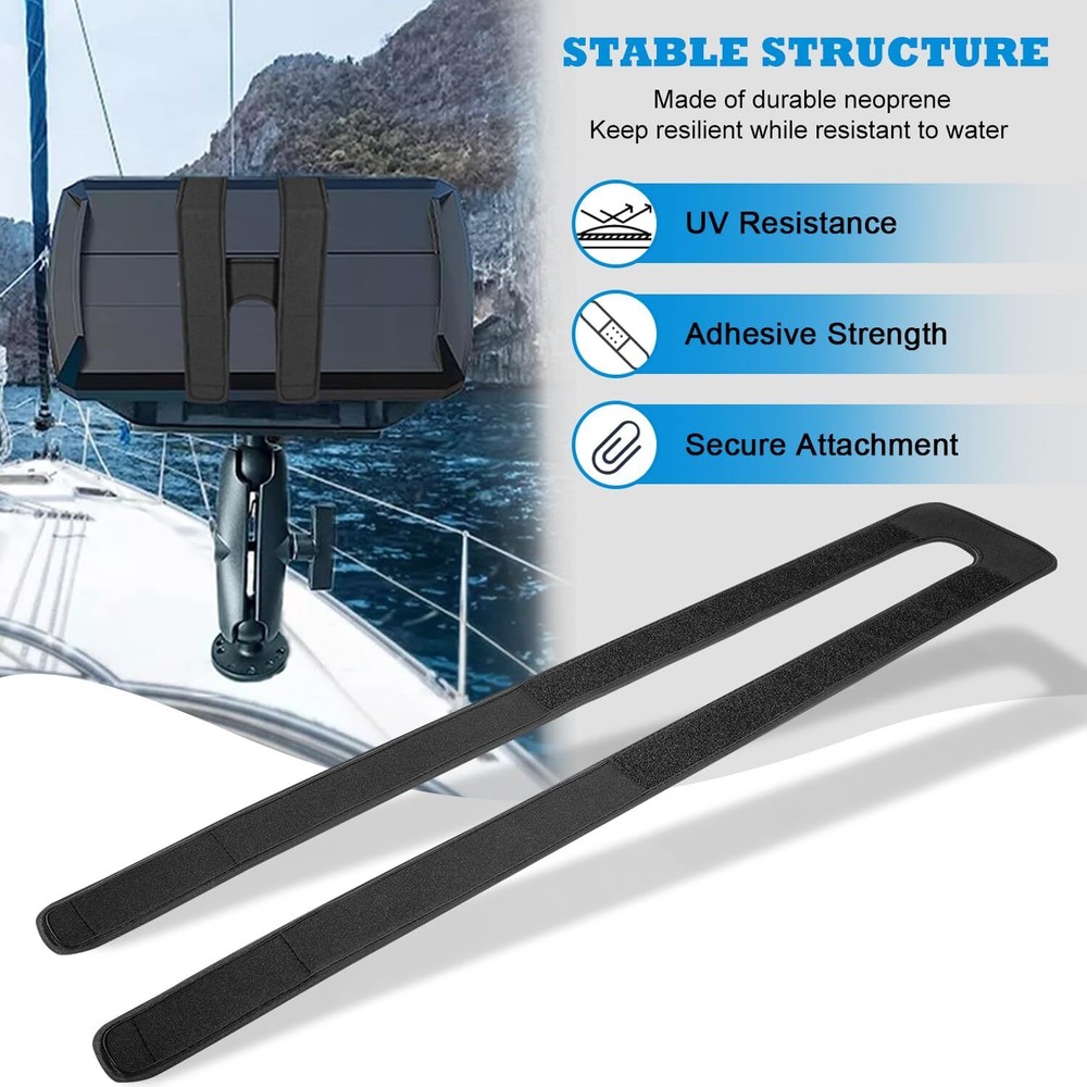 Fish Finder Cover Strap Stabilize Screen Protector for Securing Graph Cover