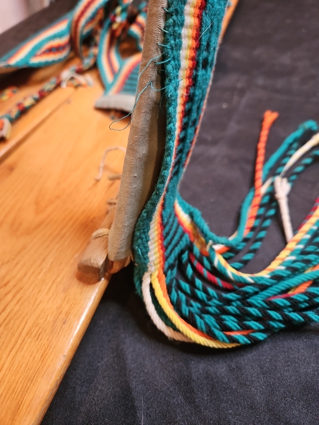 Traditional Native American Cedar Cradle Board Handmade