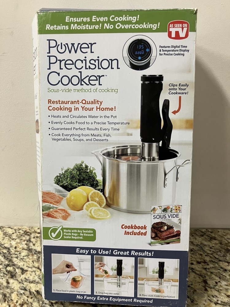 Power Precision Cooker Digital Time Temperature Display For Precise Cooking