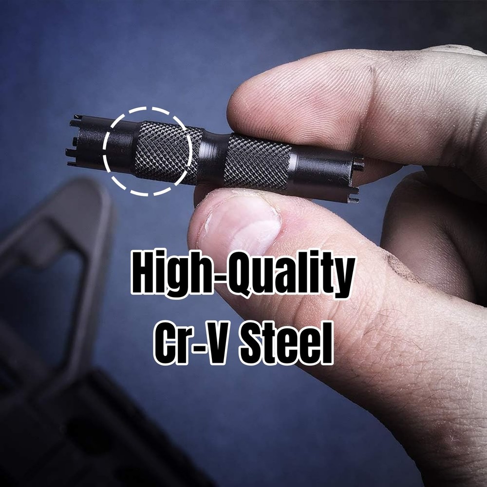 1 PCS Front Sight Tool Precise Adjustment with 4 & 5 Black