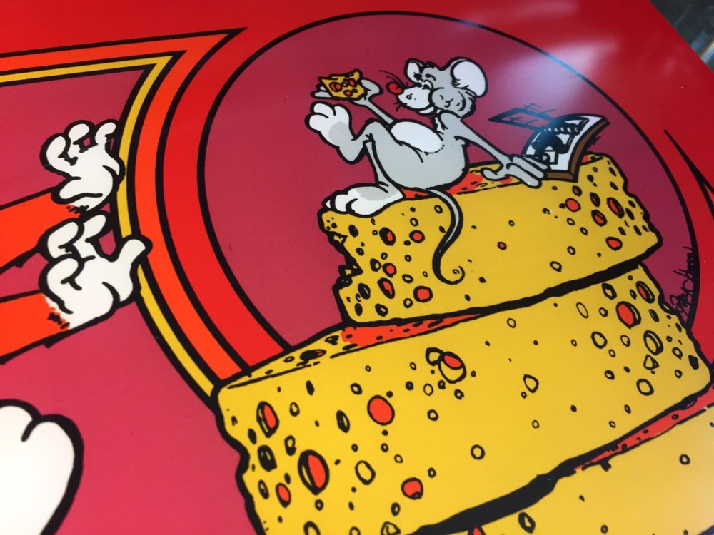 Mouse Trap Arcade Marquee 26" x 8"