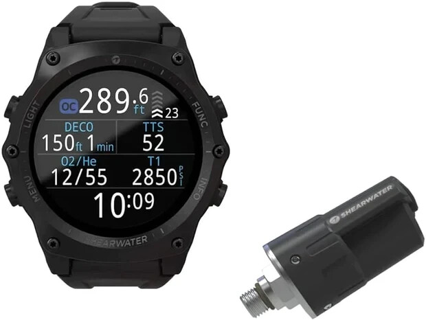 Shearwater Research Teric Wrist Computer with Transmitter