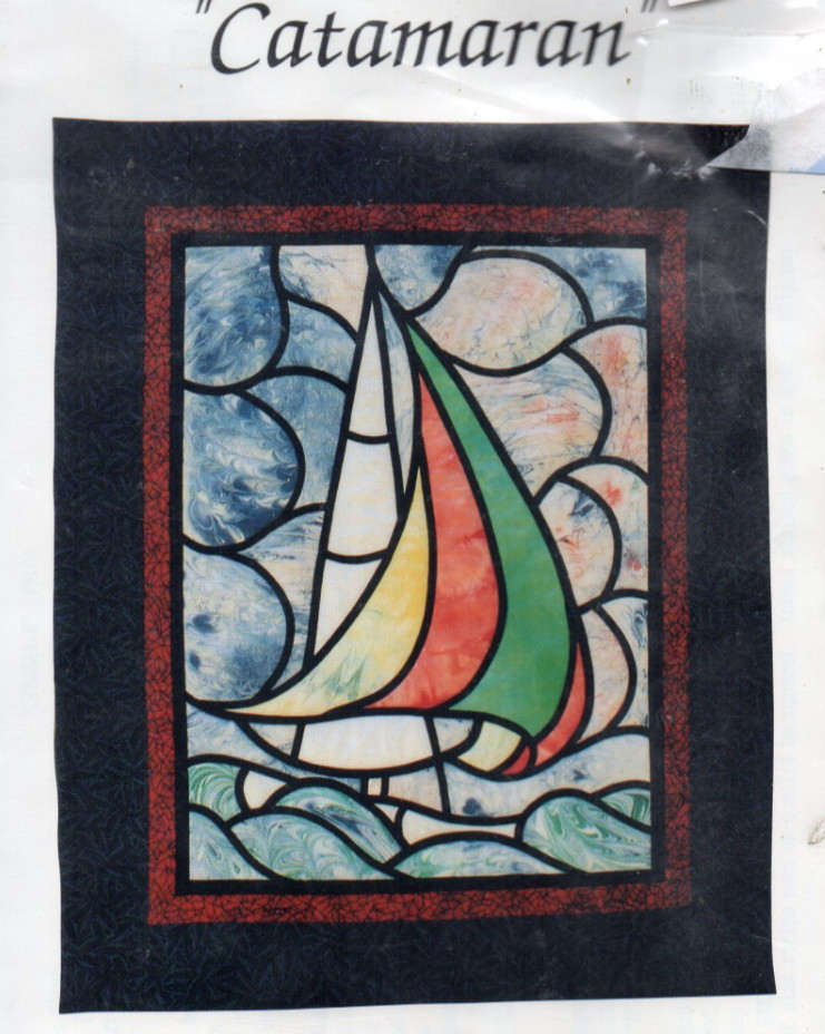 CATAMARAN WALL HANGING  QUILTING PATTERN