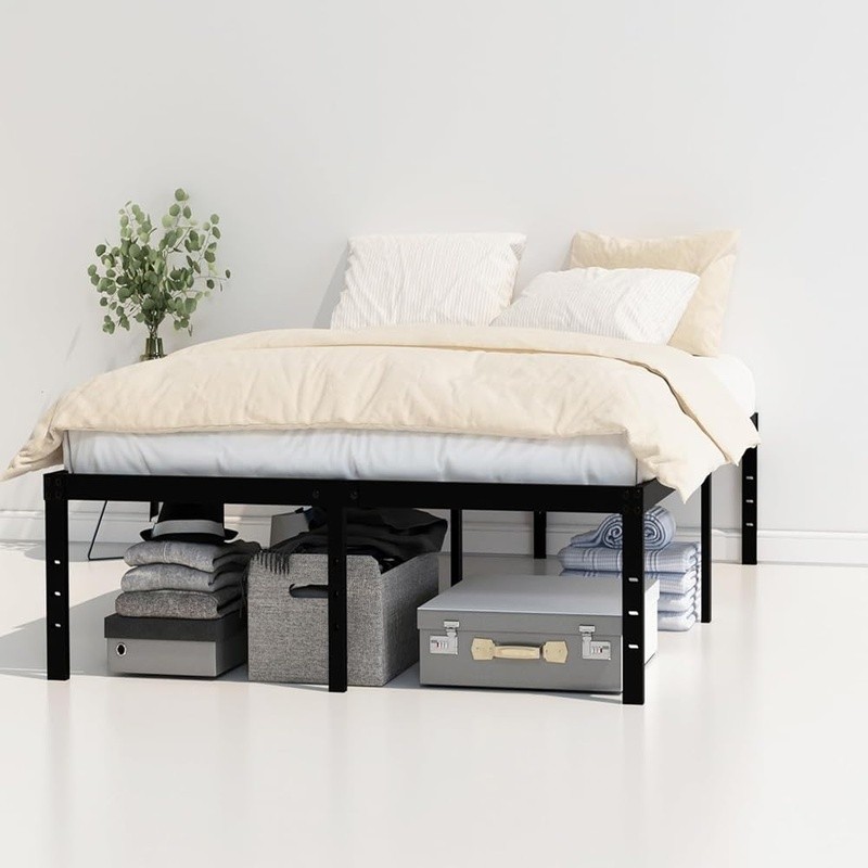 Metal Bed Frame Full Size Multi-Angle Support Easy Assembly Under Bed Storage US