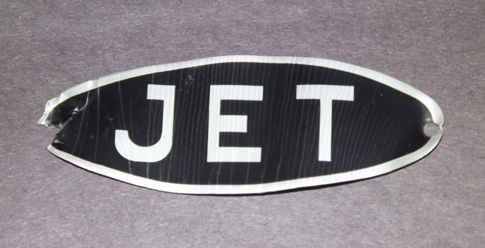 70`s Jet MIJ Drum Badge (336)