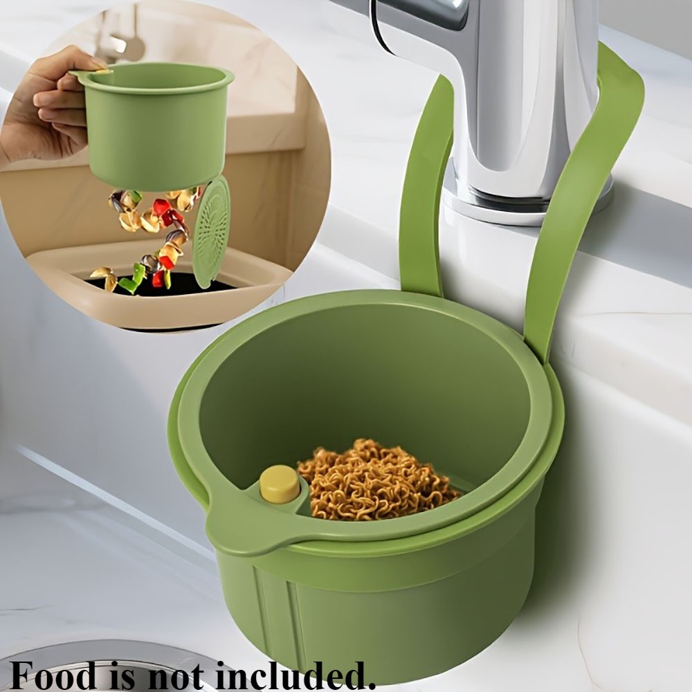 Push-Type Removable Efficient Sleek Push-Type Self-Cleaning Sink Strainer Basket