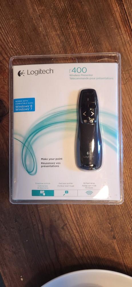 Logitech 400 Wireless Presenter New