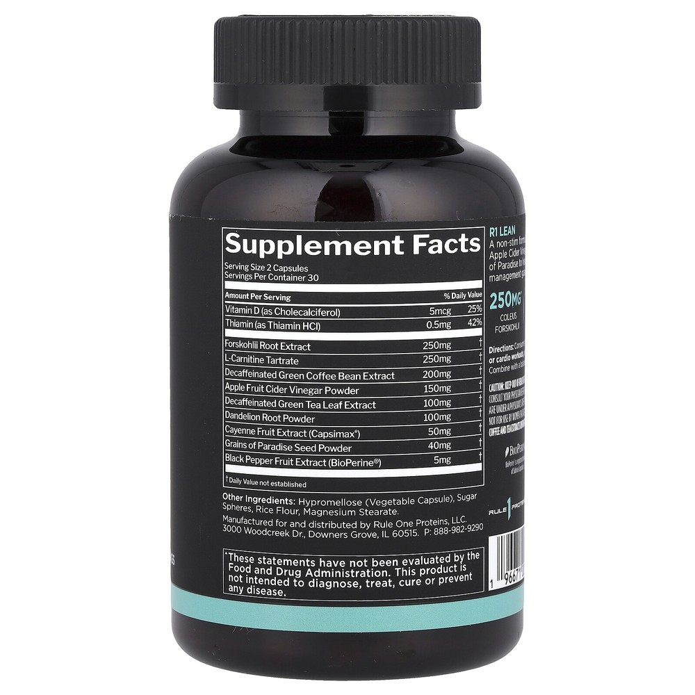 Lean™, Non-Stim Weight Management, 60 Capsules