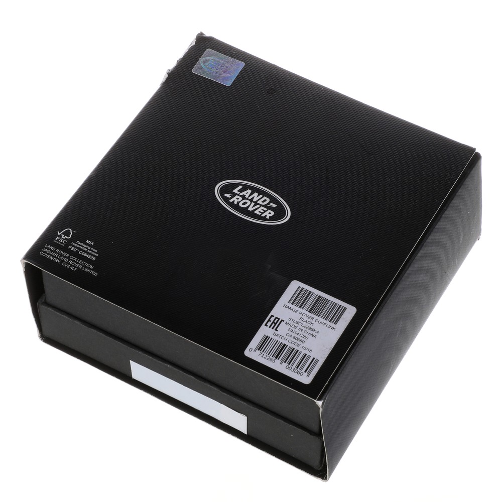 Land Rover Cuff Links Black