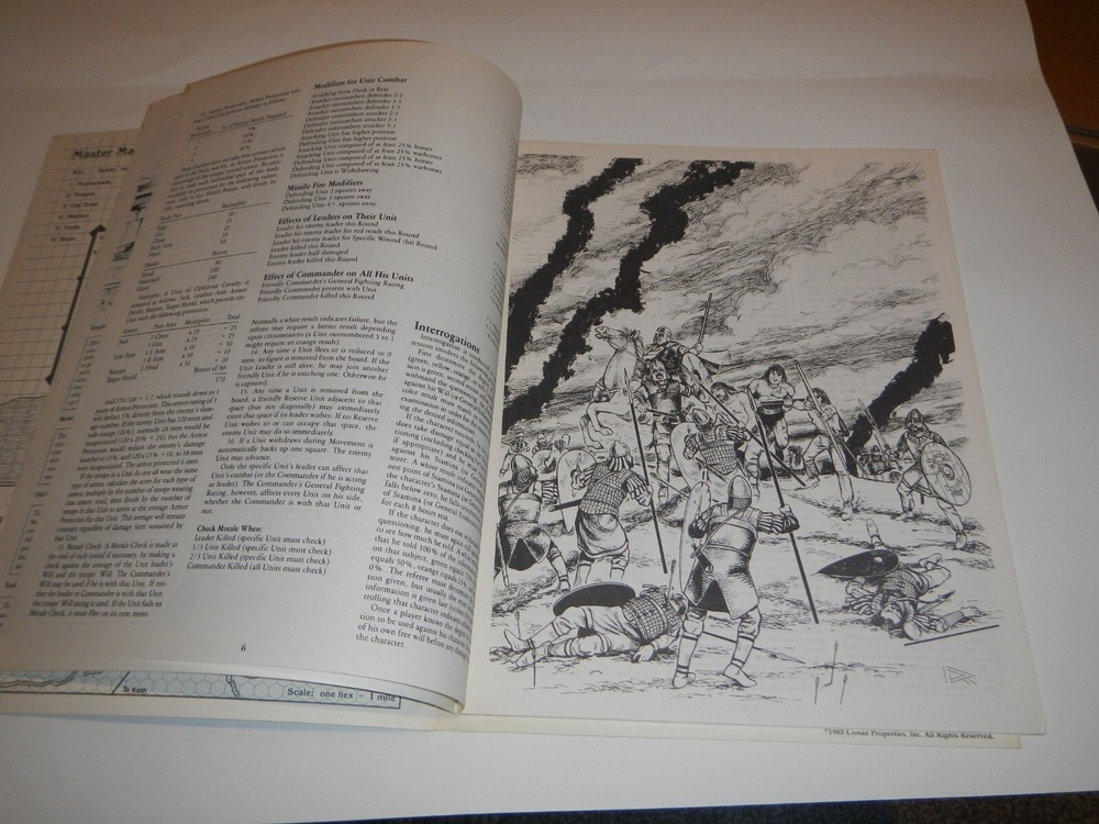 Conan game module. Conan triumphant CN3