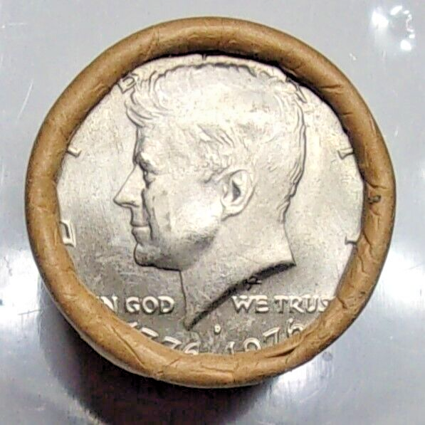 1776-1976 D Bicentennial Kennedy Half $1.00 Uncirculated COIN from Original Roll
