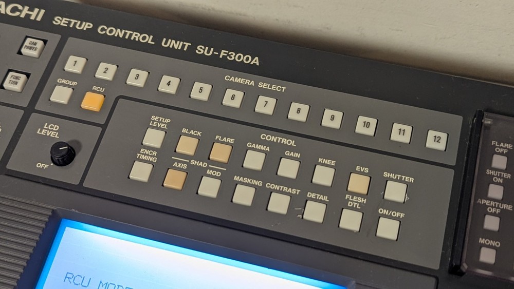 Hitachi SU-F300A Setup Control Unit
