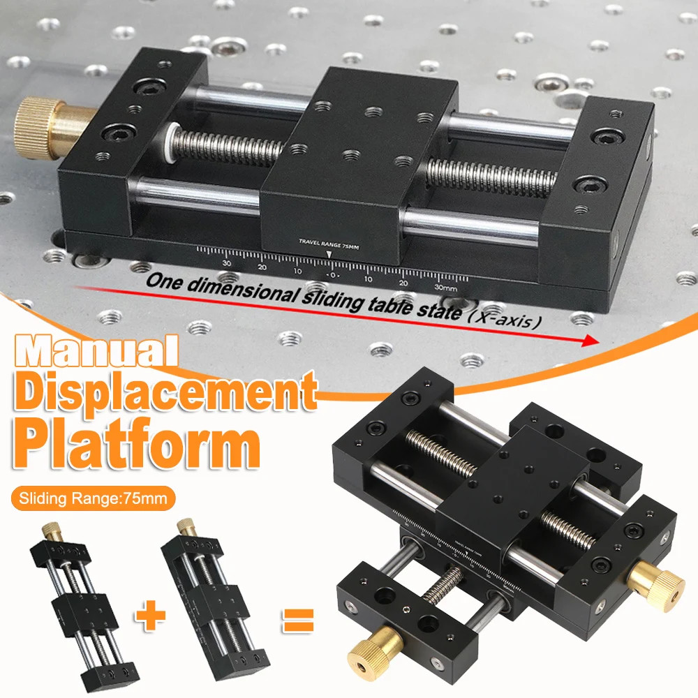 One-Dimensional and Two-Dimensional Precision Linear Stage Displacement Stage