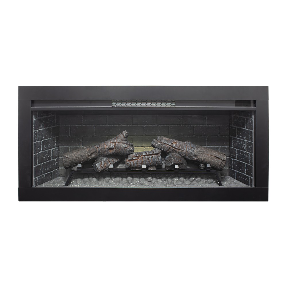 36" Infrared Electric Fireplace Insert w/ Touch Panel & Remote