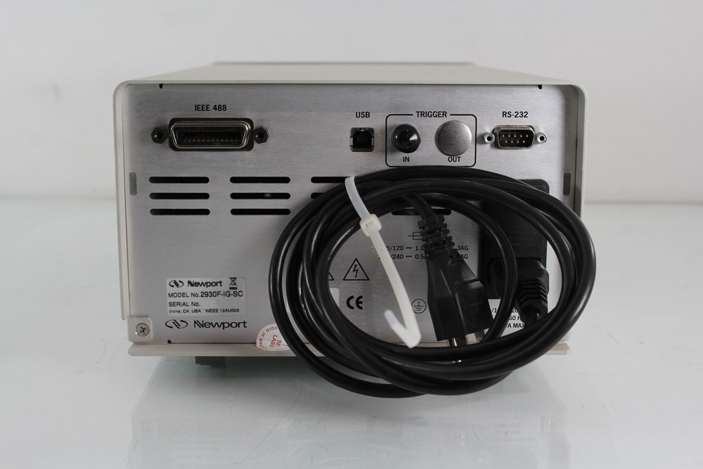 Newport dual InGaAs Optical Power Meter