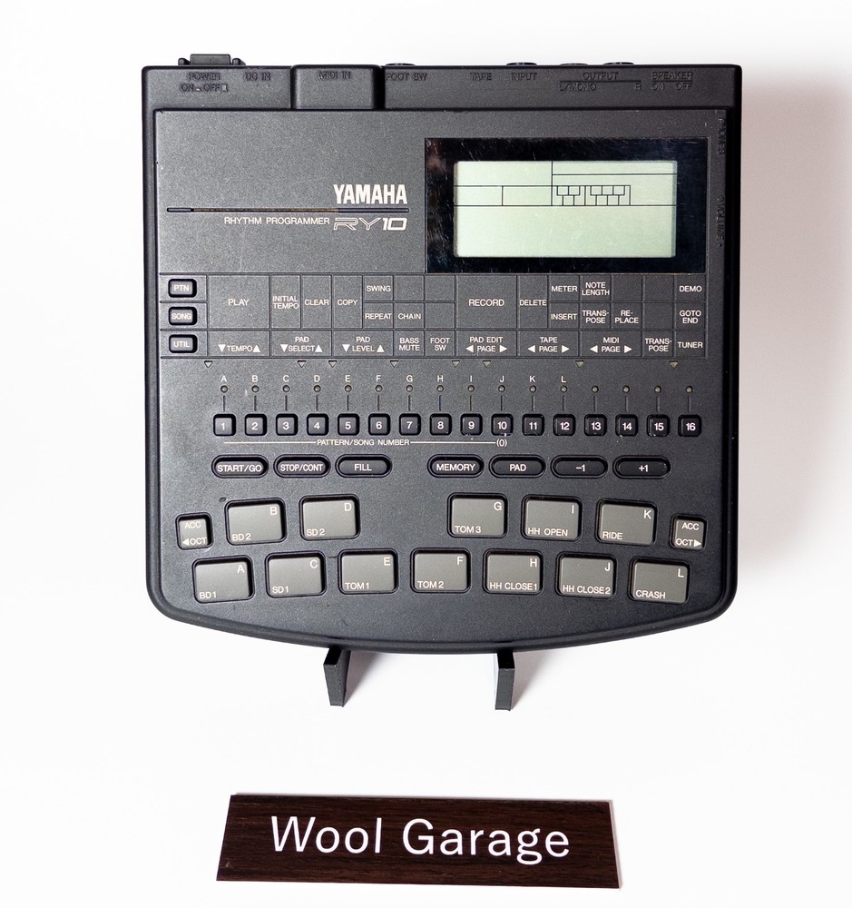 YAMAHA RY10 Rhythm Programmer Drum Machine Tested Cleaned Working Japan