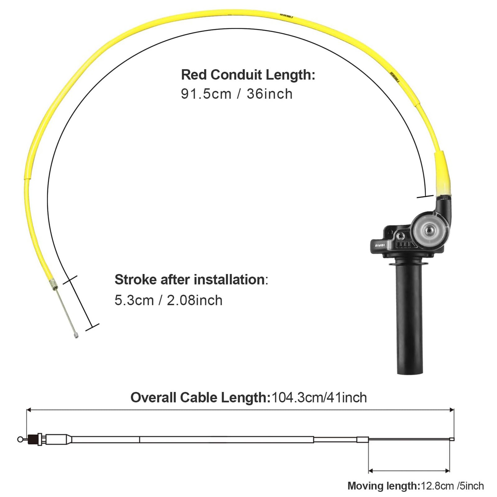 NIBBI 30mm Carburetor Air Filter Trottle Cable Kit For Kawasaki Bayou220 KLF220A