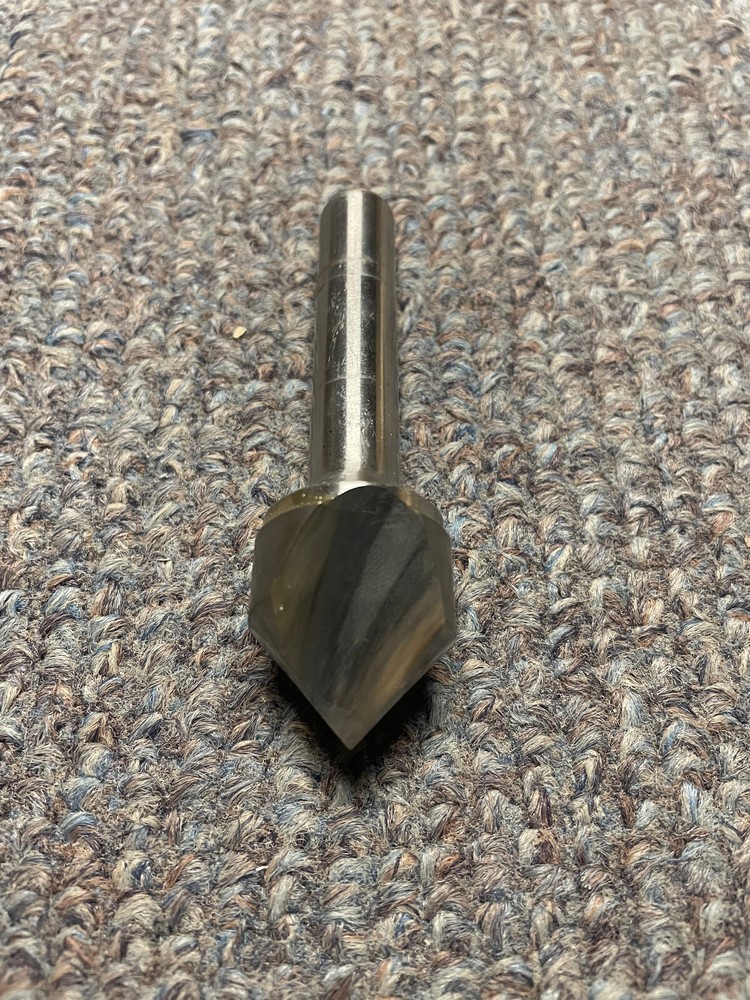 Morse 1" 82 Degree single flute Carbide Countersink