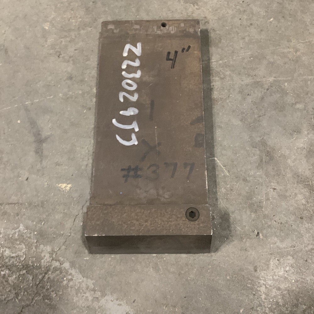 4” V Punch Press Brake Tooling Used Dies