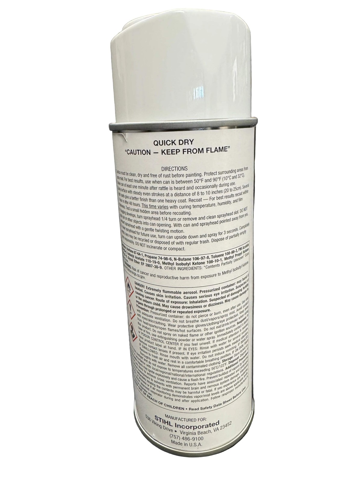 STIHL 0000 000 2101 Orange Touch-Up Paint – OEM Finish Restoration