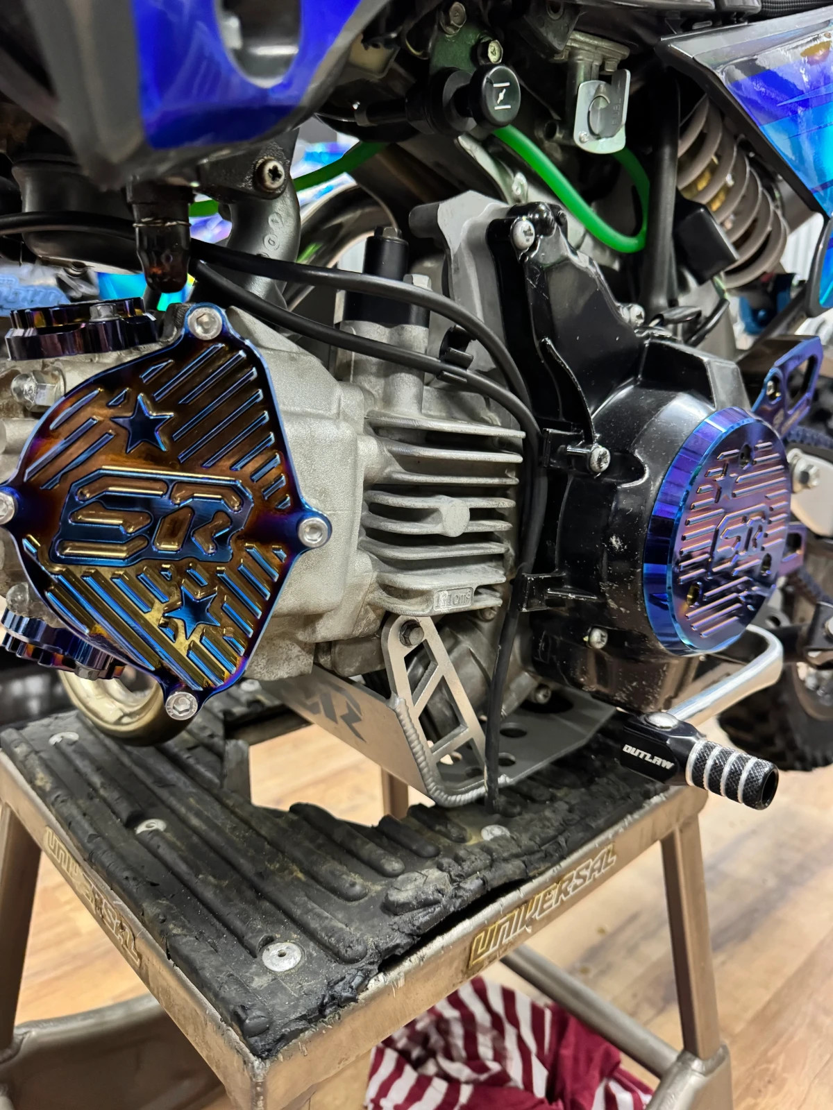 STAGGS RACING Billet engine dress up kit for KLX110 KLX110L KLX110R