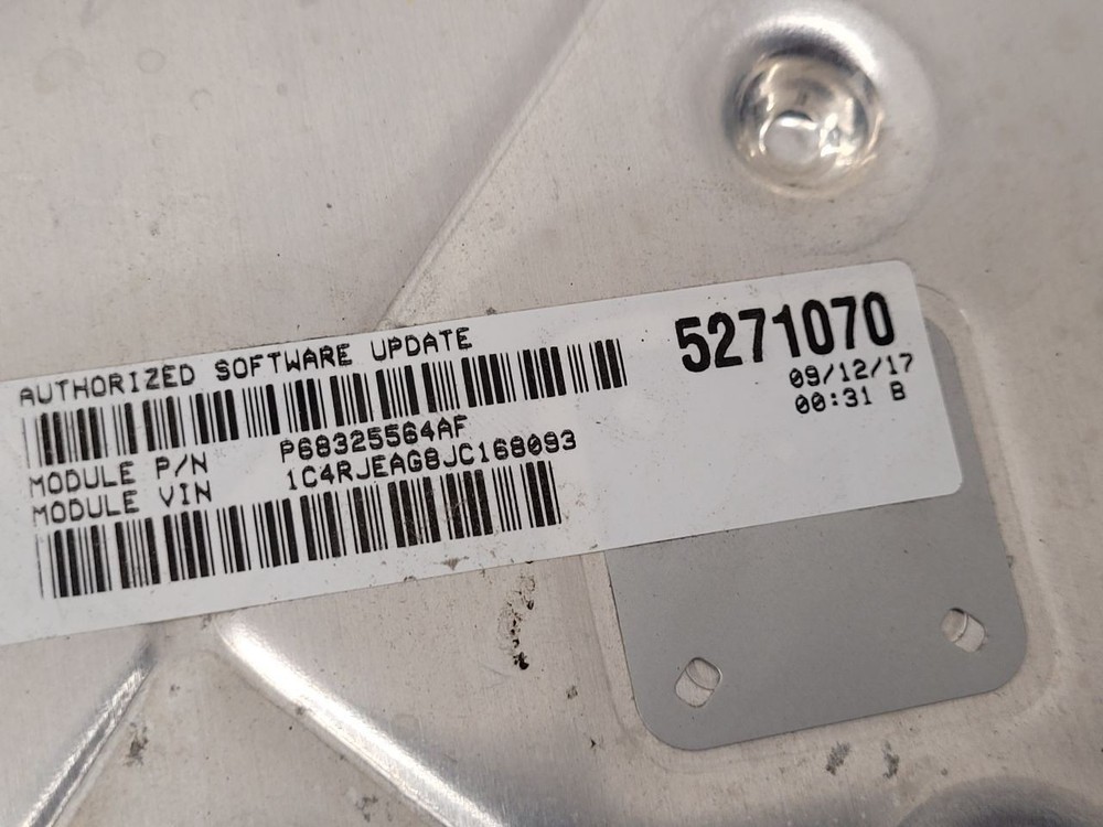 18-19 DODGE DURANGO Engine ECM Electronic Control Module 3.6L 68330924AA