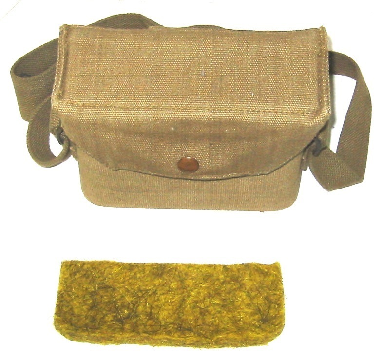 EXCELLENT CONDITION BRITISH CANVAS WW2 P37 BINOCULAR CASE (1942)