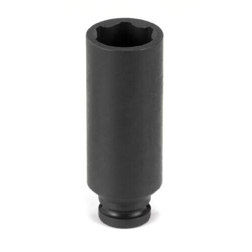 Grey Pneumatic 908MDS 1/4" Drive x 8mm Deep Surface Drive Impact Socket