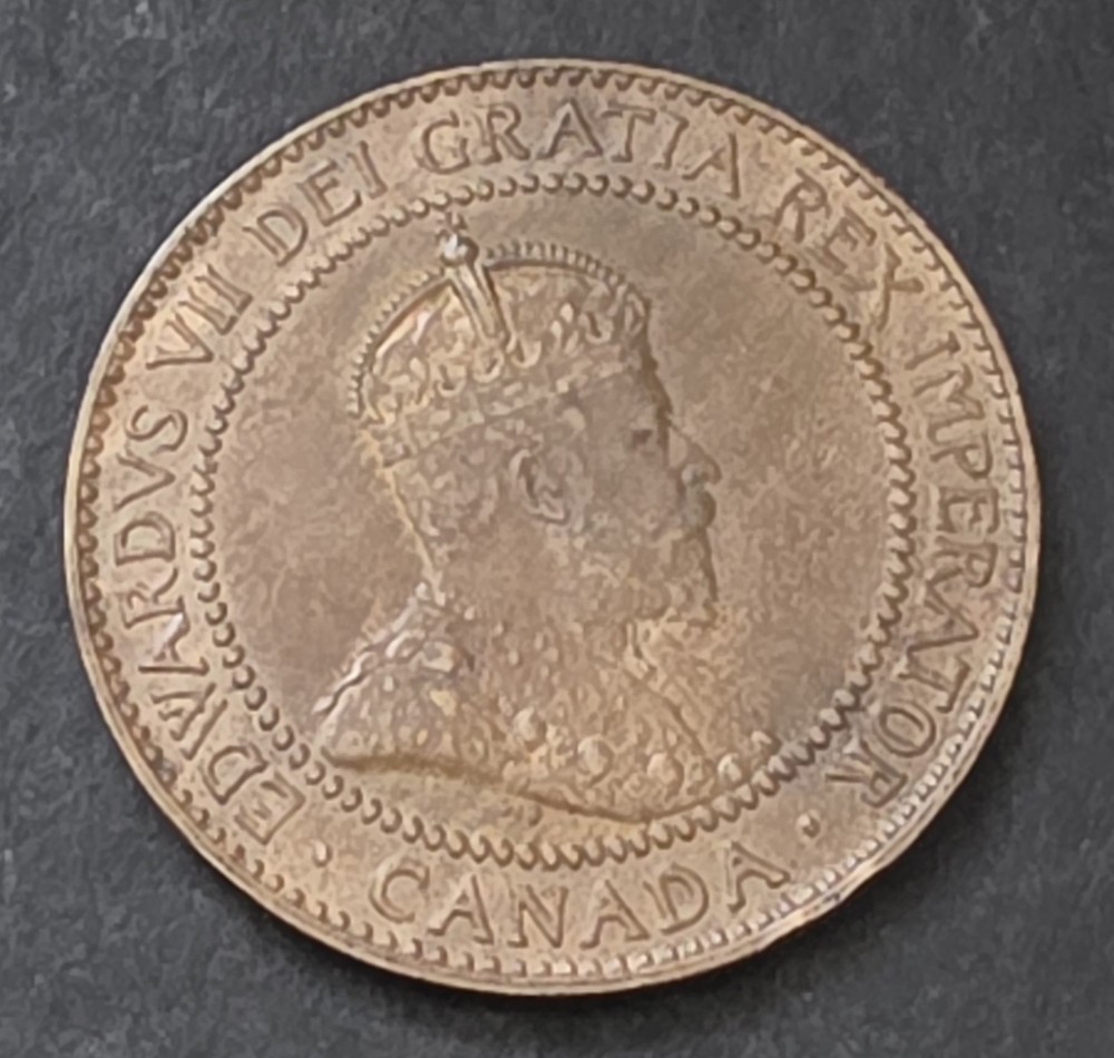 •1910•CANADA•ONE CENT•