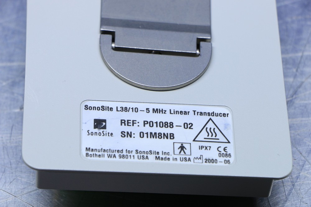 SonoSite L38/10-5 MHz Linear Transducer