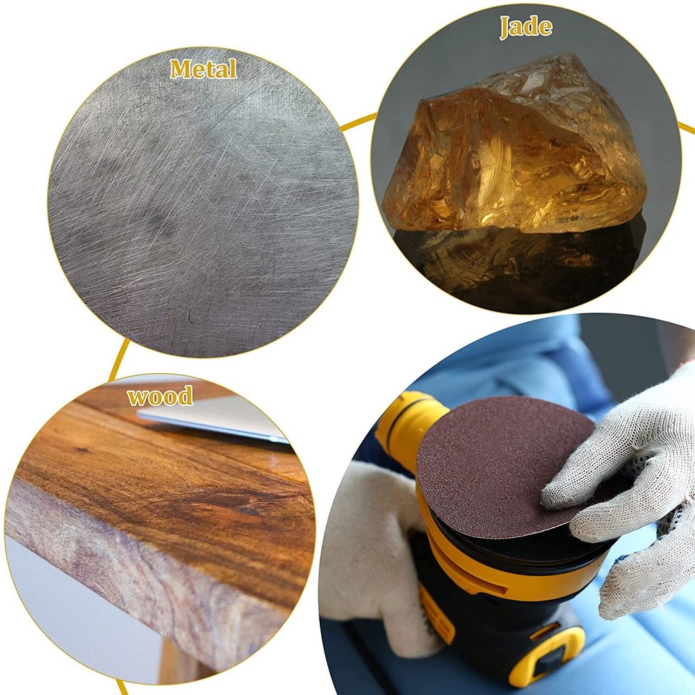 2Pcs 6 Inch Hook Loop Soft Foam Buffering Pads Sponge Cushion Buffer Backing Pad