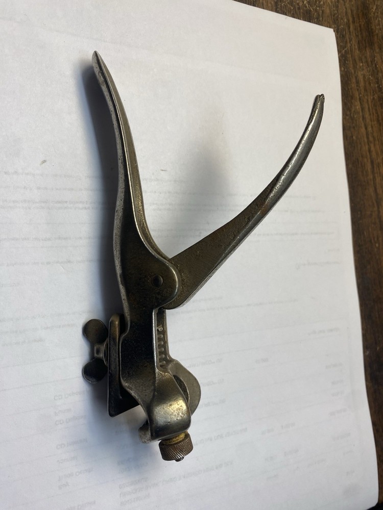 Vintage Adjustable Saw Set Sharpner