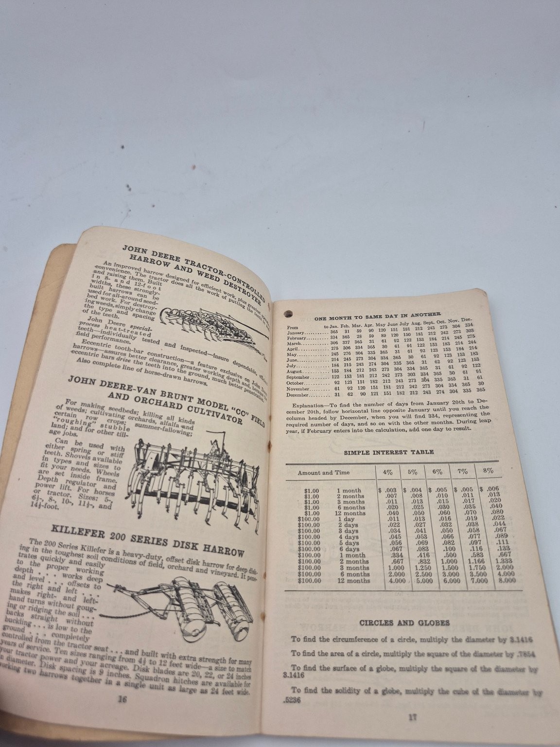 Farmer's Pocket Ledger 79th Annual Edition 1945-46 Farming Record