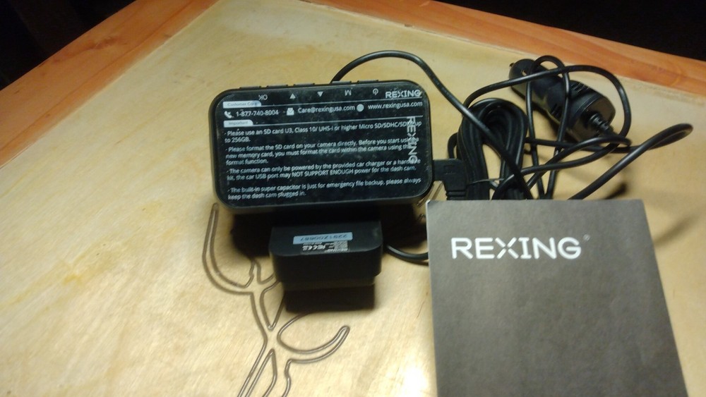 Rexing V55 Dash Cam – 4K Modular Capabilities, Wi-Fi, GPS, Voice Control