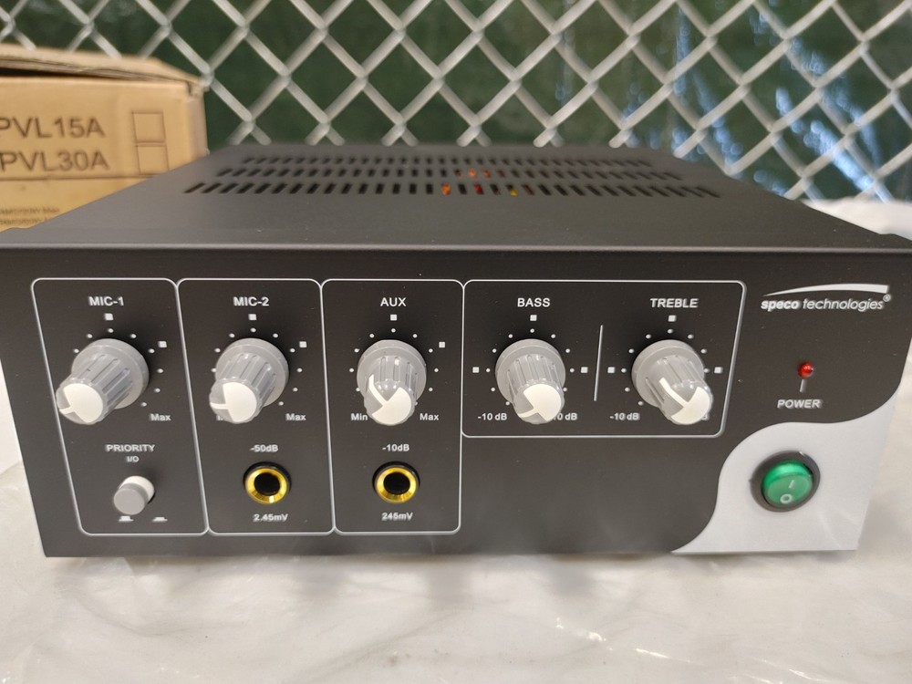 Speco Technologies Amplifier PVL15A