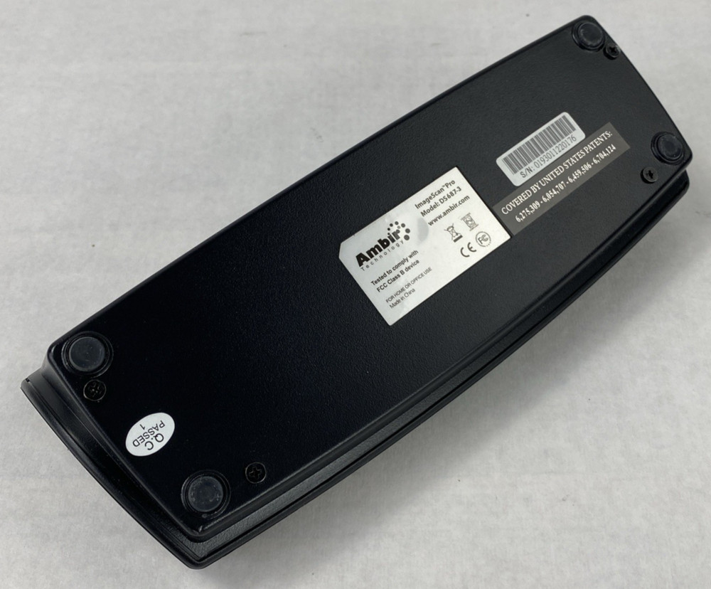 Ambir DS687-3 Scanner No USB Cable Untested