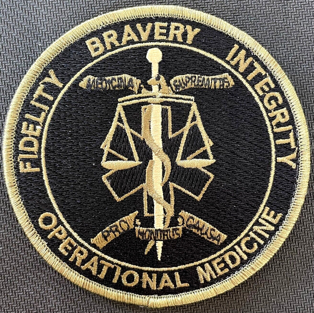 FBI - "DISCRETE" version OPMED SecondGEN + hook OD patch - Very Rare