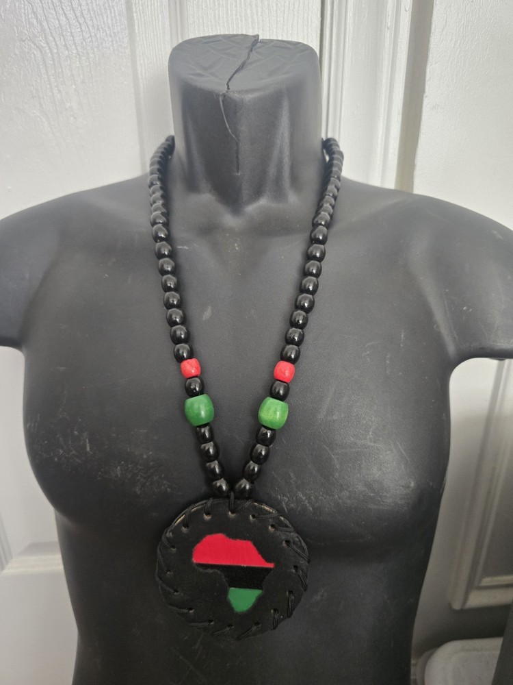 African Medallion Leather