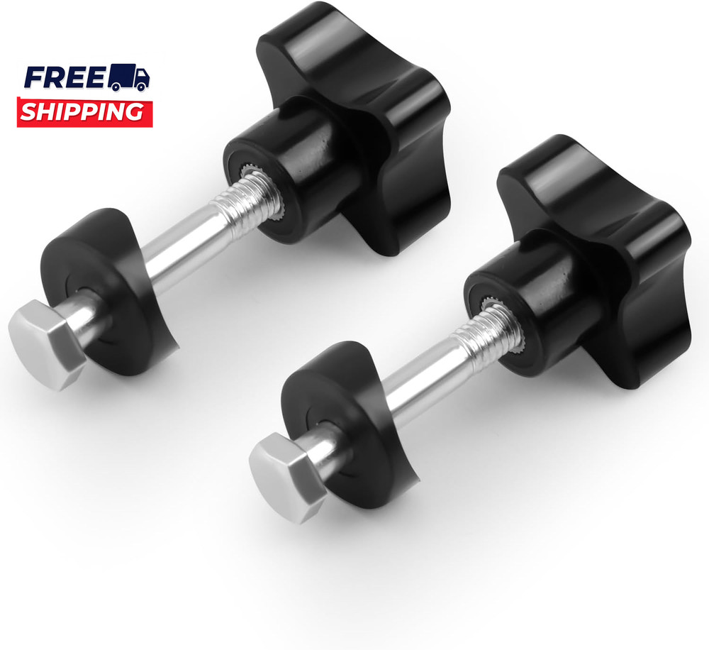 2 Sets Rollator Walker Replacement Arm Adjustment Knobs, Comfortable Universal P