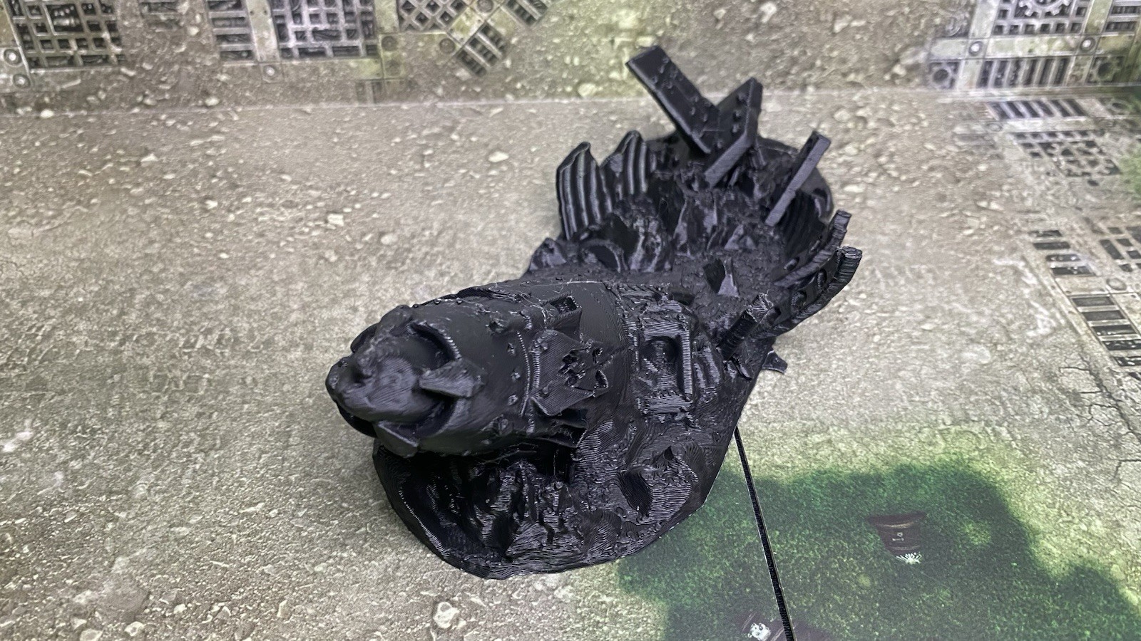 Tabletop Terrain: Crashed Planes\Scatter Terrain Warhammer 40K Compatible -7 PCS